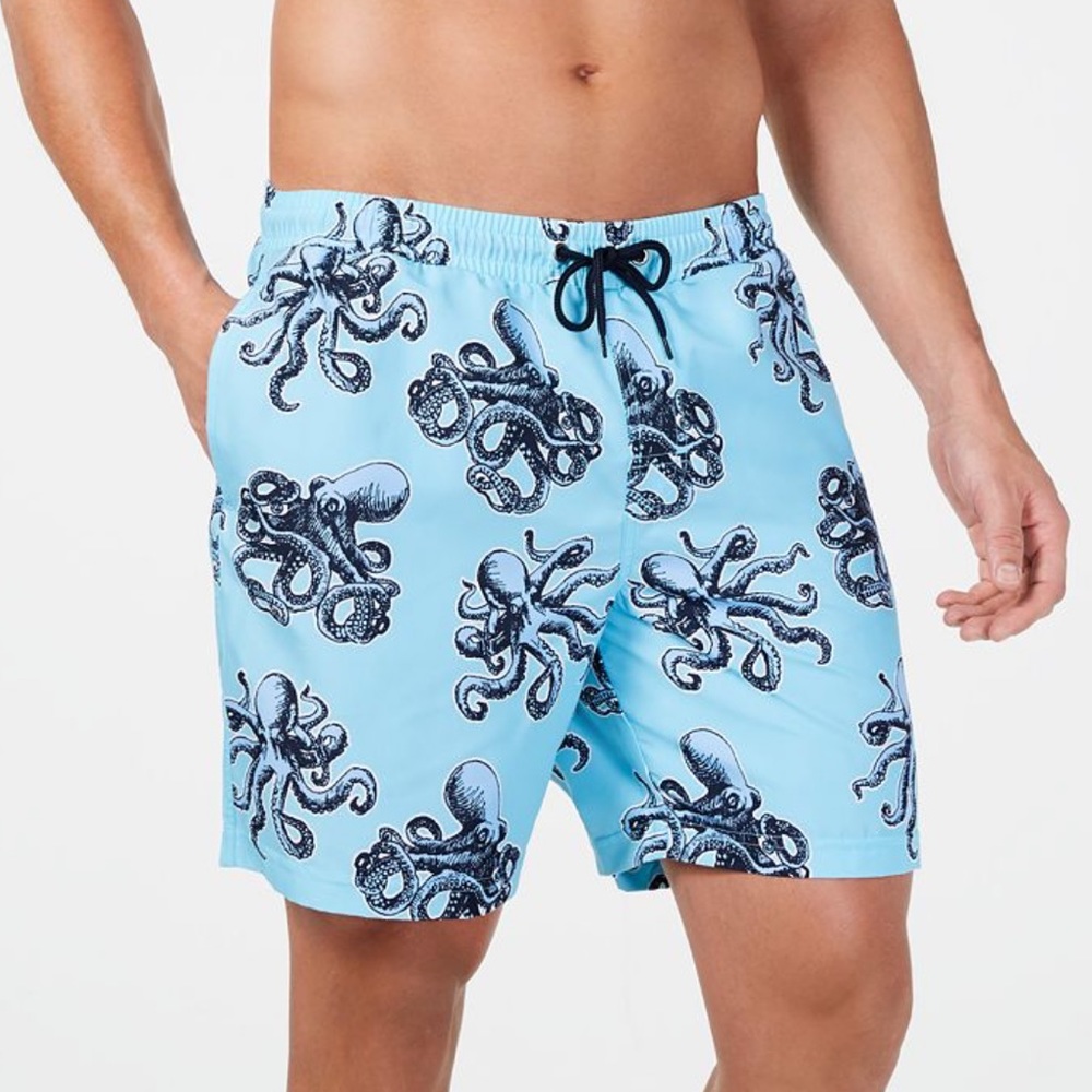 Southern Pines Octopus Swim Trunks